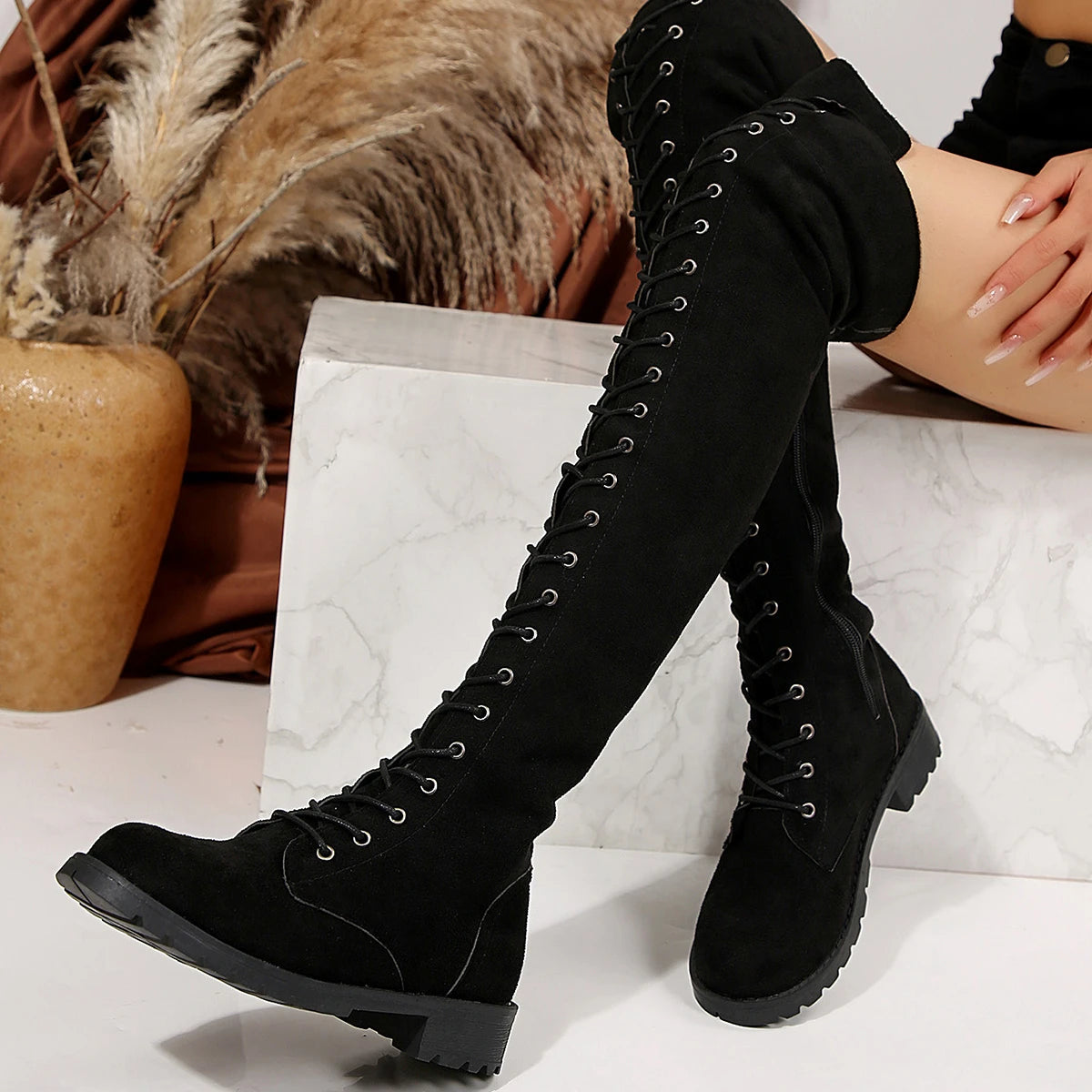 Elegant and detailed supportive Boots