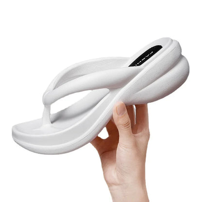 Open Toe Beach Fashion Thick Bottom Flip Flops