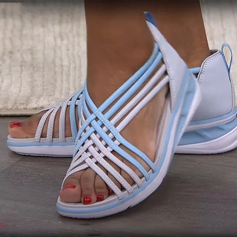 Women's Sandals Low-top Breathable Fish Mouth Shoes