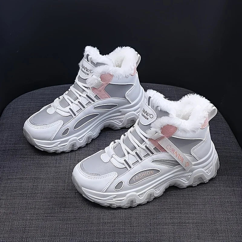 Winter Chunky Dad Platform Snow Boots for Women