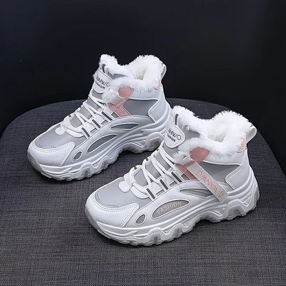 Winter Chunky Dad Platform Snow Boots for Women