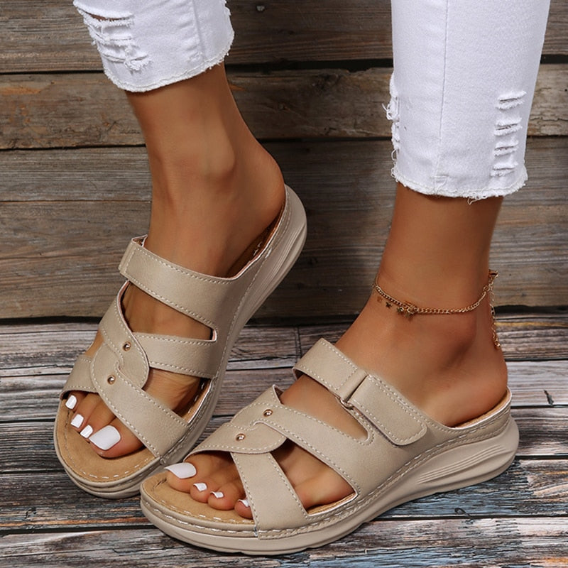 Summer Wedges Slippers for Women
