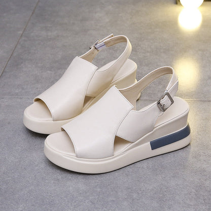 Elegant Slingback Wedge Sandals