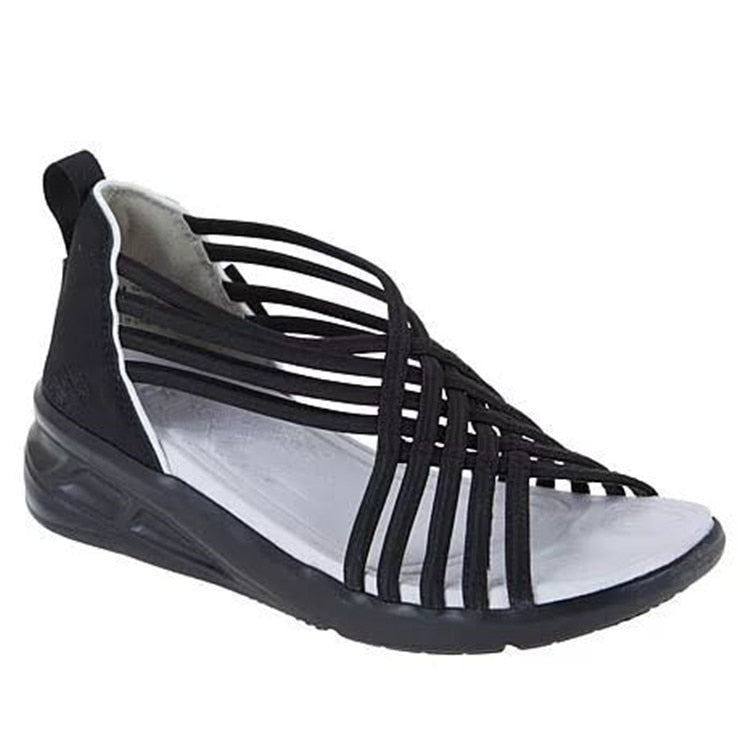 Women's Sandals Low-top Breathable Fish Mouth Shoes
