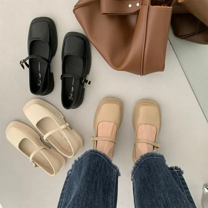 Square Toe Classic Pumps
