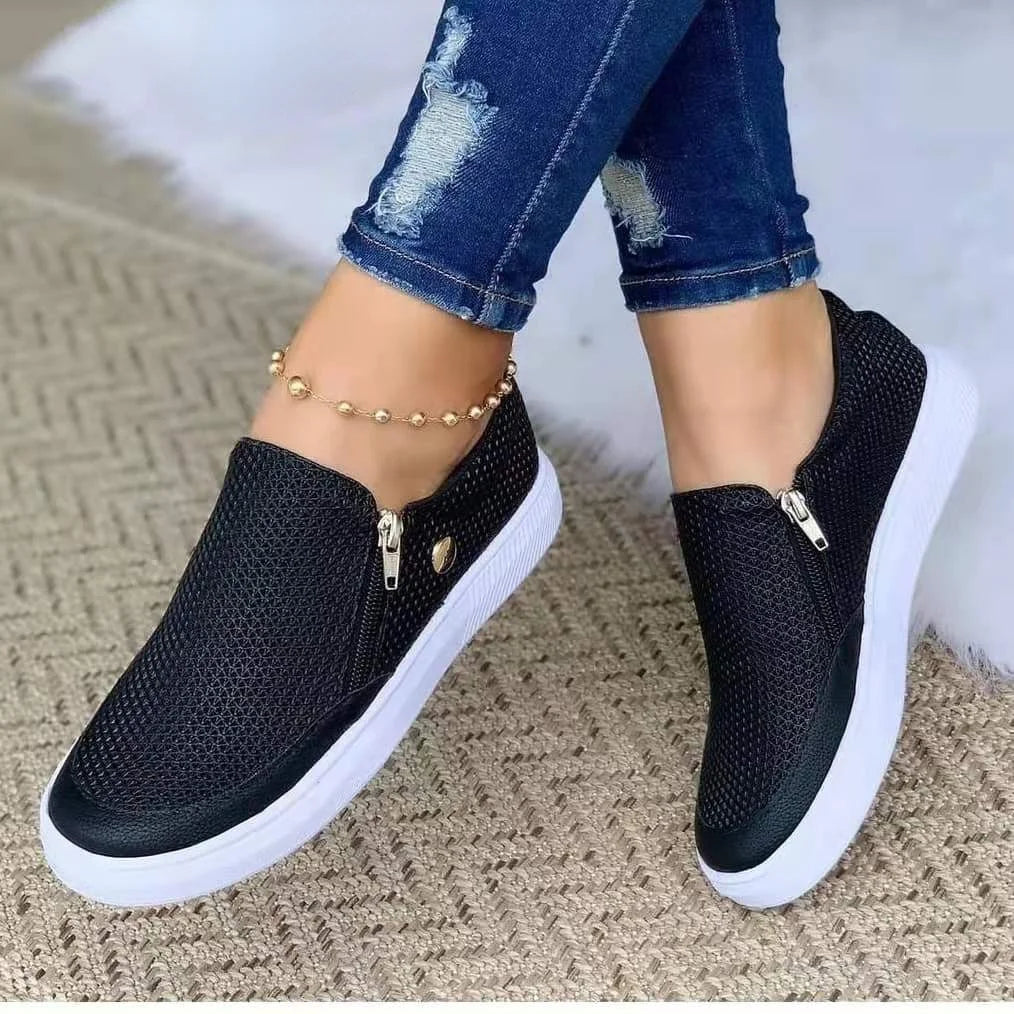 Waterproof Round Toe Flats