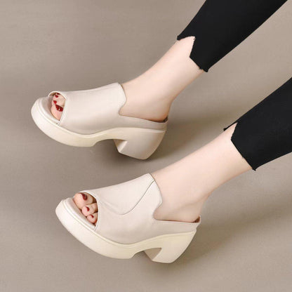 Supportive stylish orthopedic summer footwear