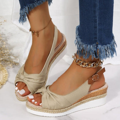 Women's wedge heel sandals