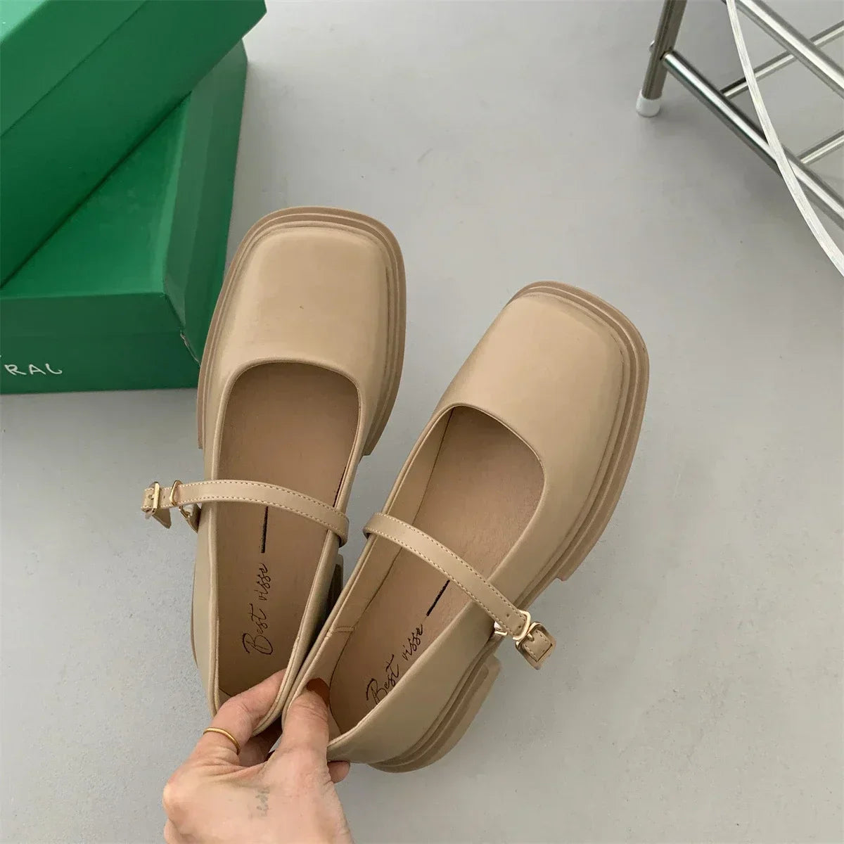 Square Toe Classic Pumps