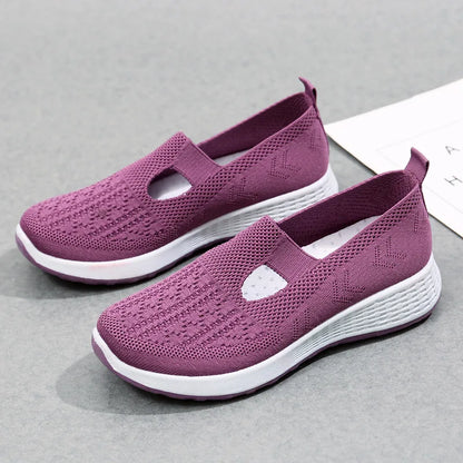 Women's Mesh Slip-On Loafers