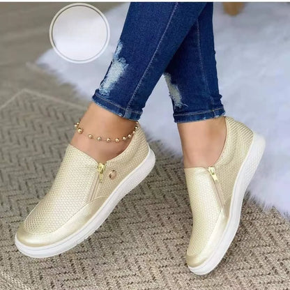 Waterproof Round Toe Flats