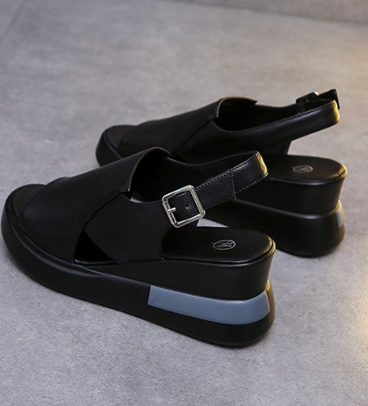 Elegant Slingback Wedge Sandals