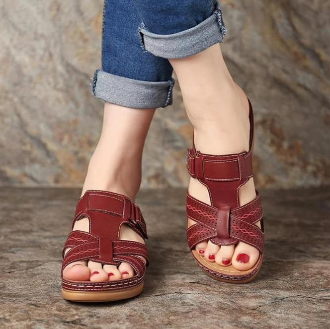 Light and airy summer sandals