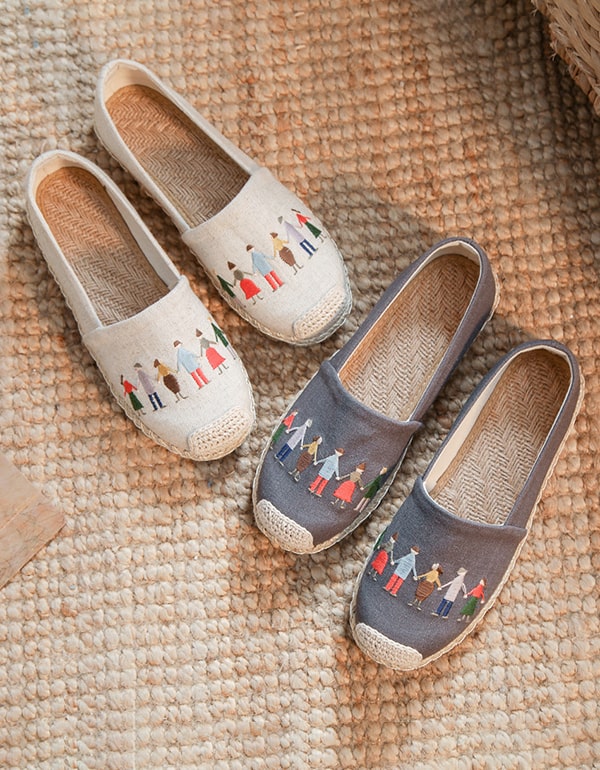Womens Flat Doll Shoes