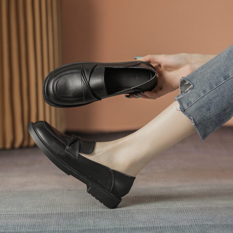 Loafer Casual Thick-soled Flat Shoes