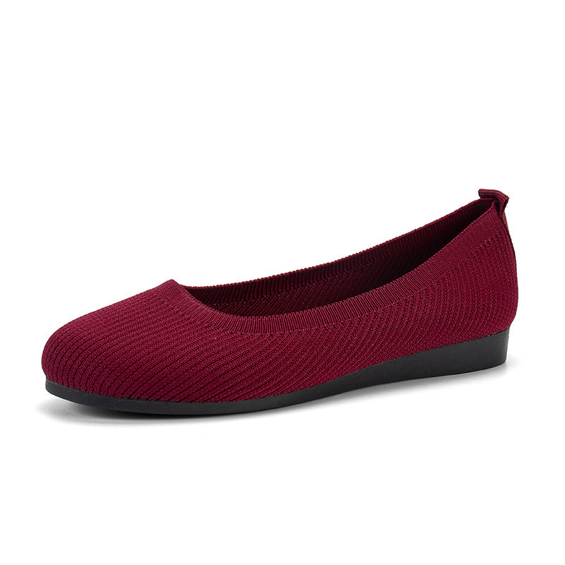 High quality shoes female round head women Flats