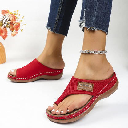 Clip Toe Arch Support Sandals For Women