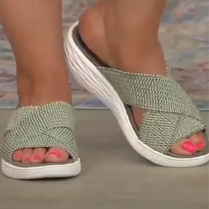 Elegant and fresh summer sandals
