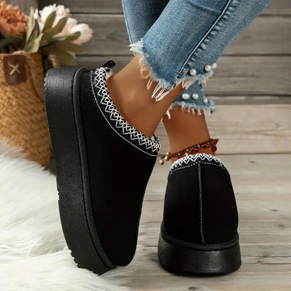 Winter clogs slip-on casual shoes