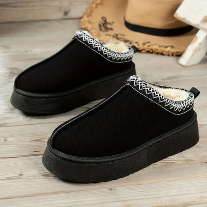 Winter clogs slip-on casual shoes