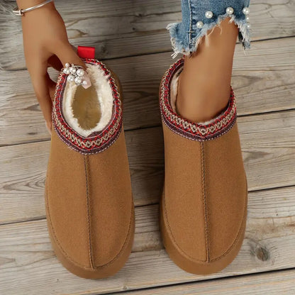 Winter clogs slip-on casual shoes