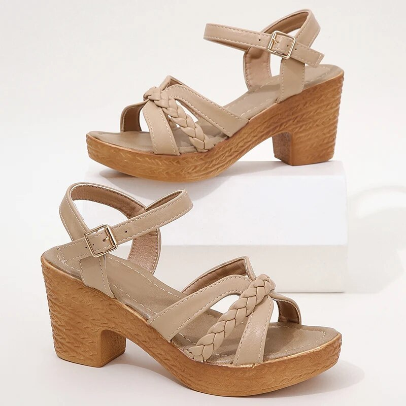Supportive and versatile orthopedic summer Heels