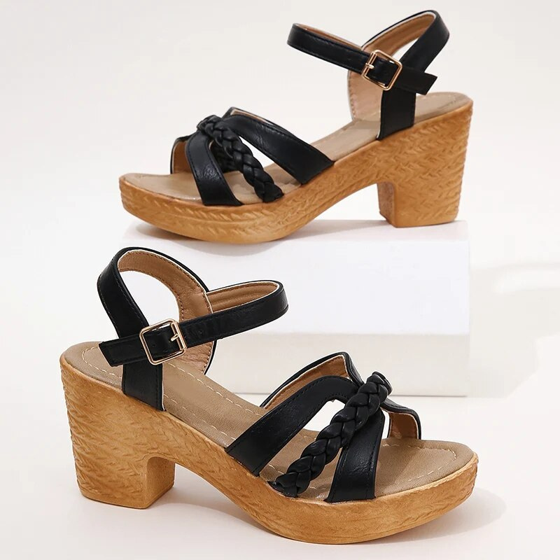 Supportive and versatile orthopedic summer Heels