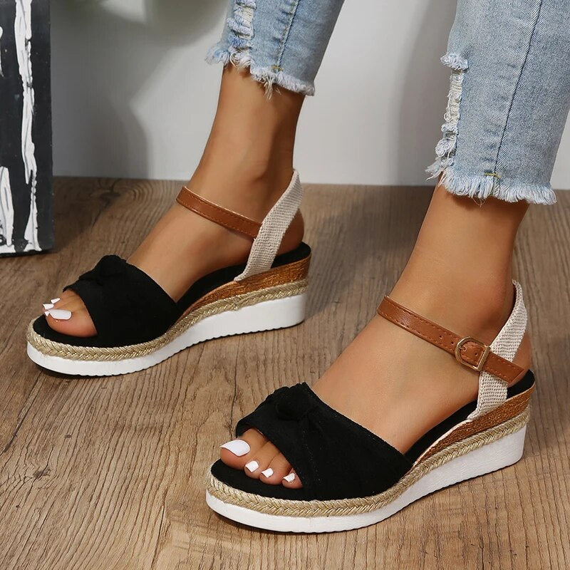 Summer Slip On Espadrilles Sandals