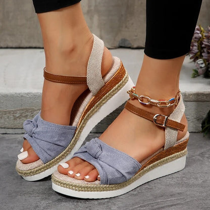 Summer Slip On Espadrilles Sandals
