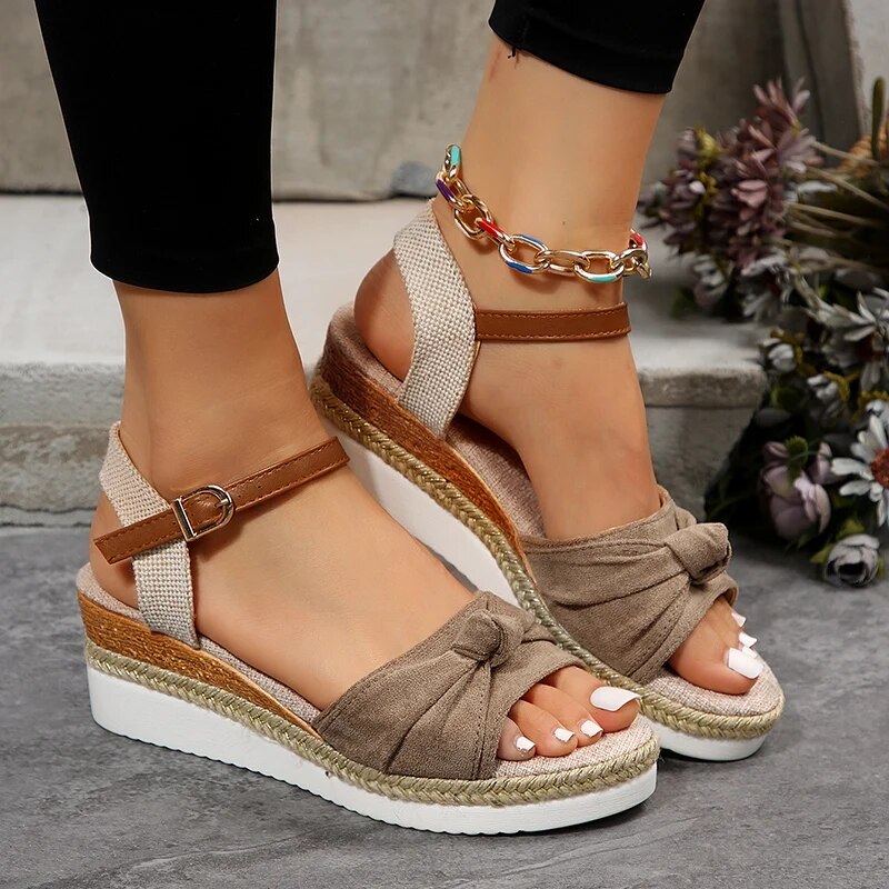 Summer Slip On Espadrilles Sandals