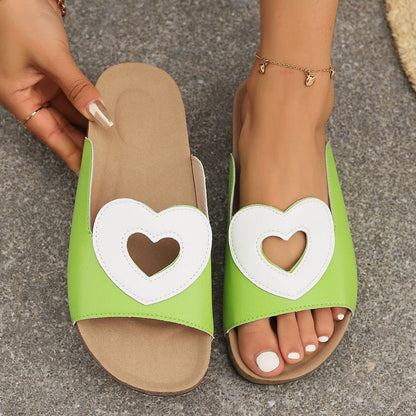Women's Hollow Heart Design Sandals