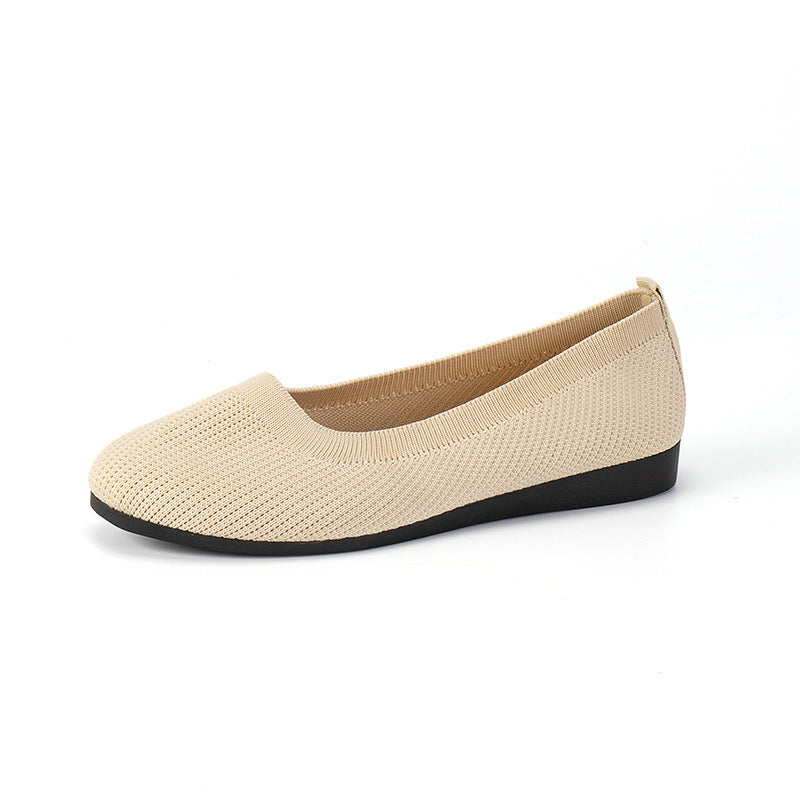 High quality shoes female round head women Flats