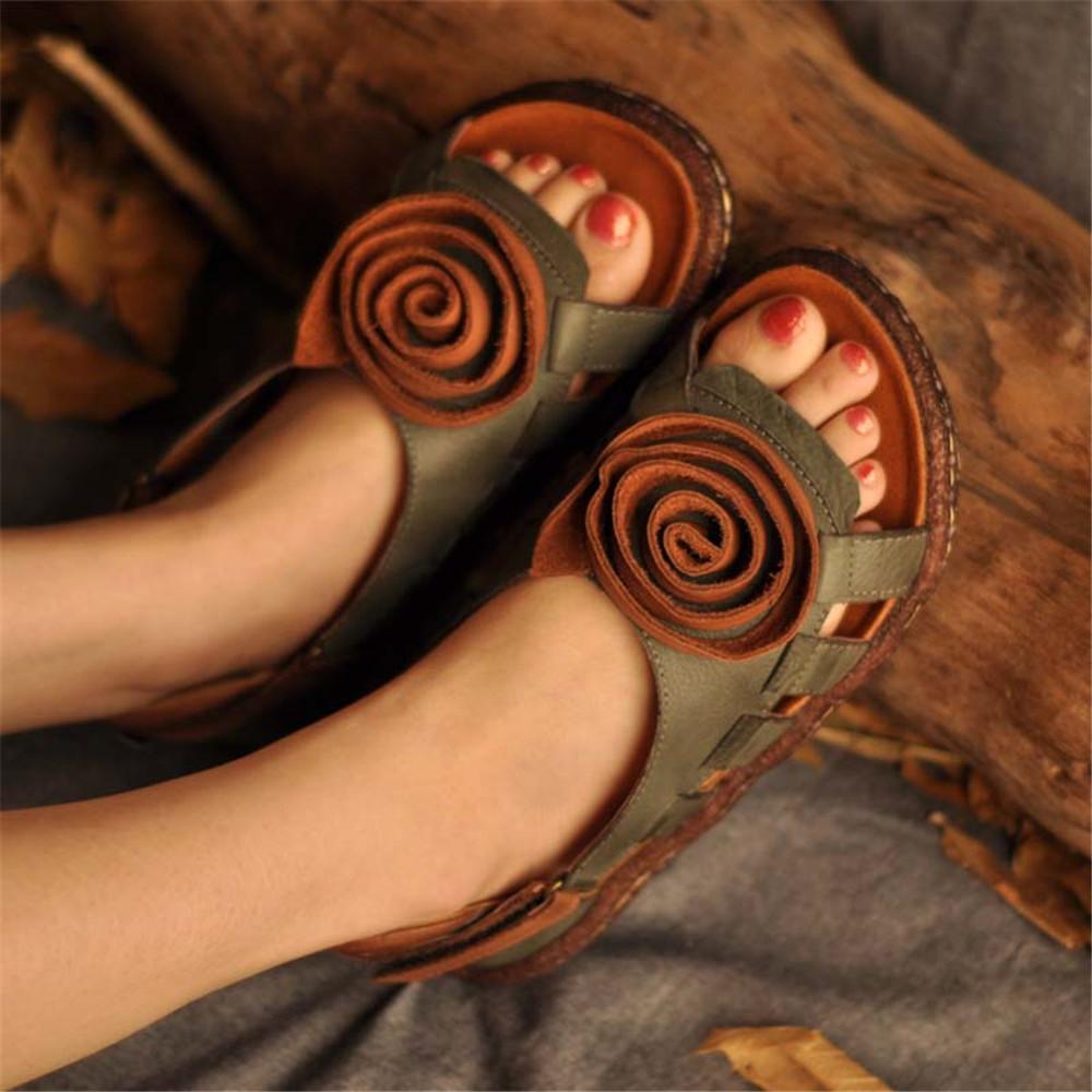 Handmade Womens Leather Sandals