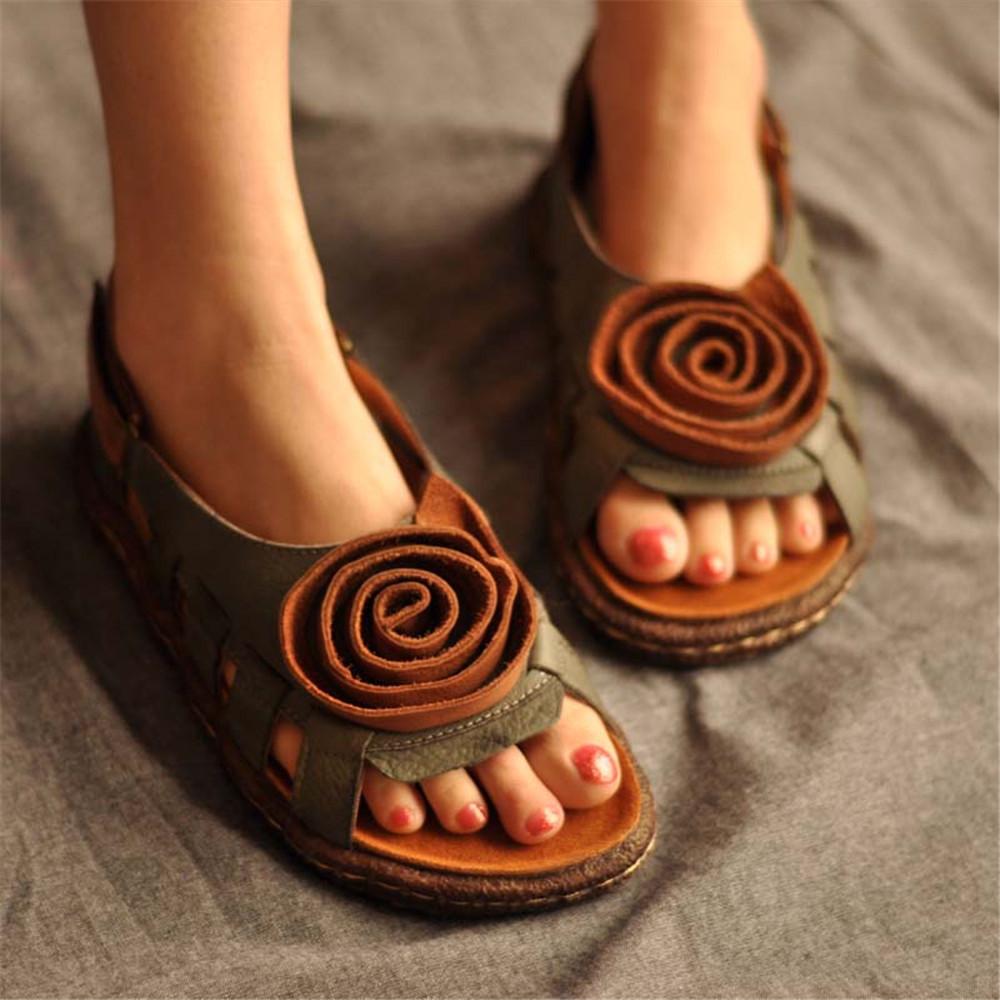 Handmade Womens Leather Sandals
