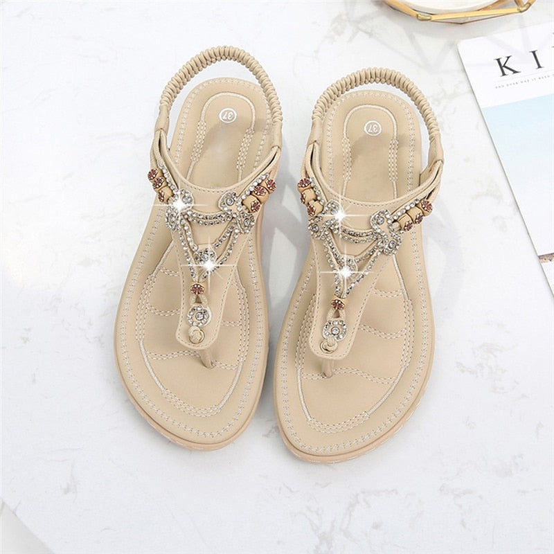 Slingback Flats Roman flip flops