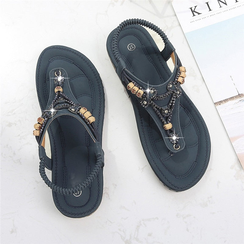 Slingback Flats Roman flip flops