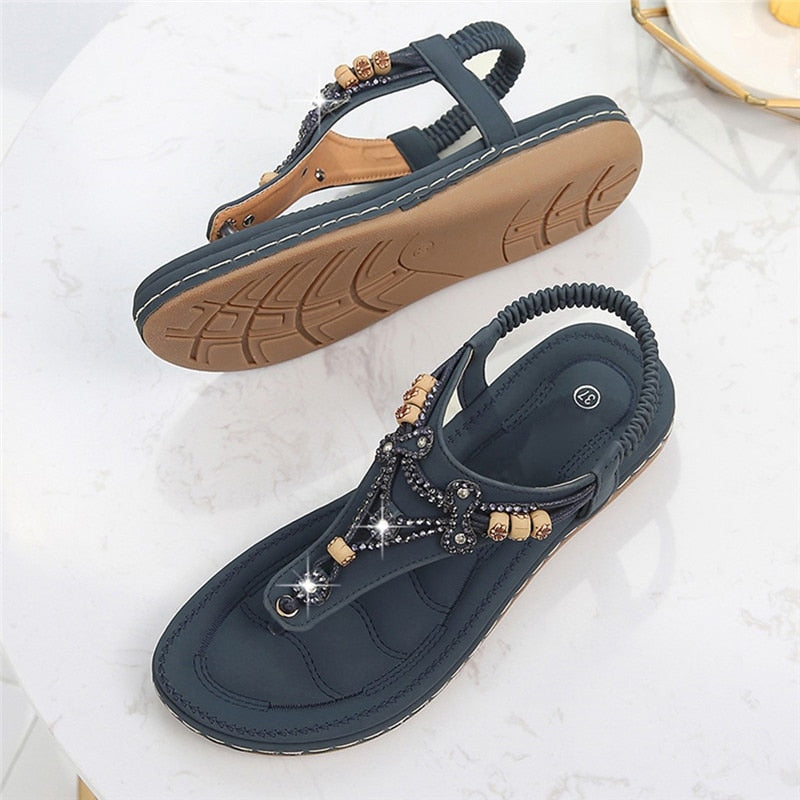 Slingback Flats Roman flip flops