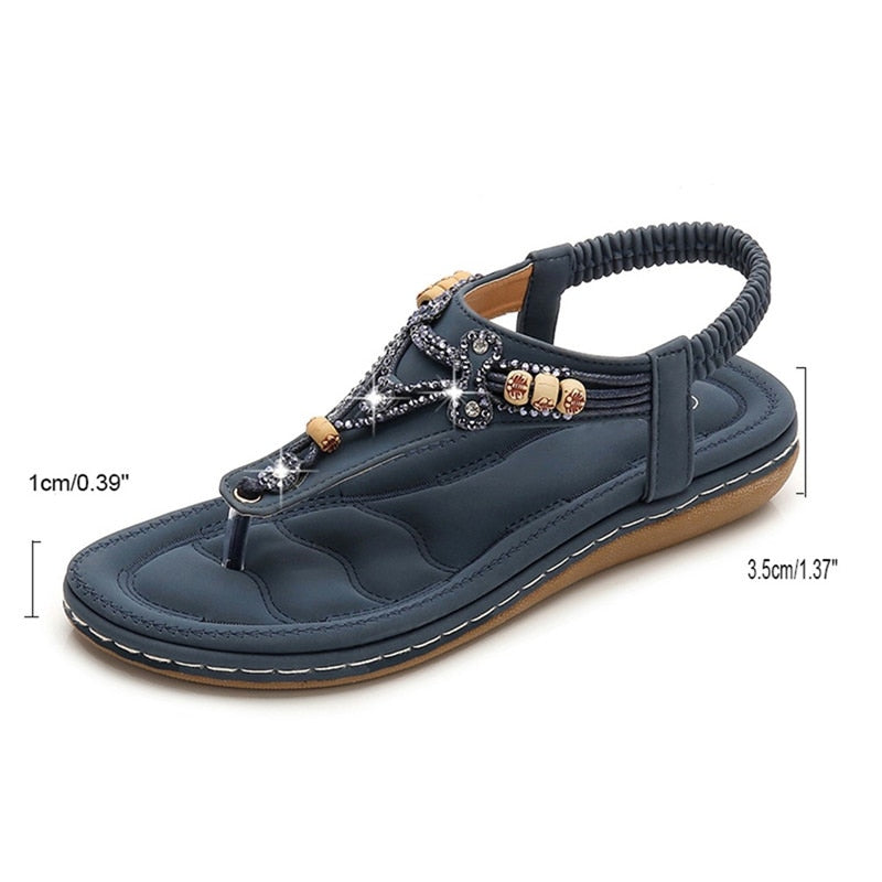 Slingback Flats Roman flip flops