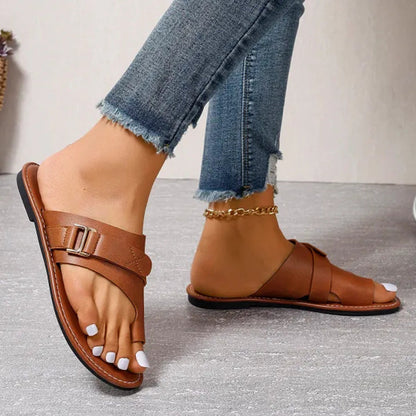 Chic Leather Sandals