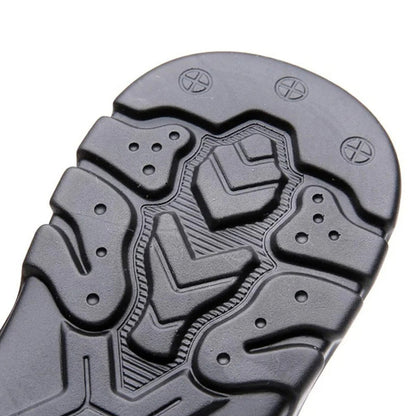 Men's mesh leather sandals