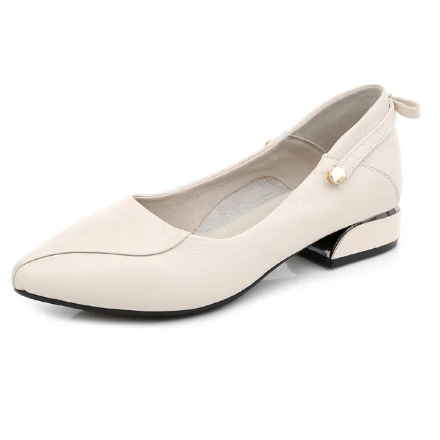 Pointed Toe Slip-on Shoes