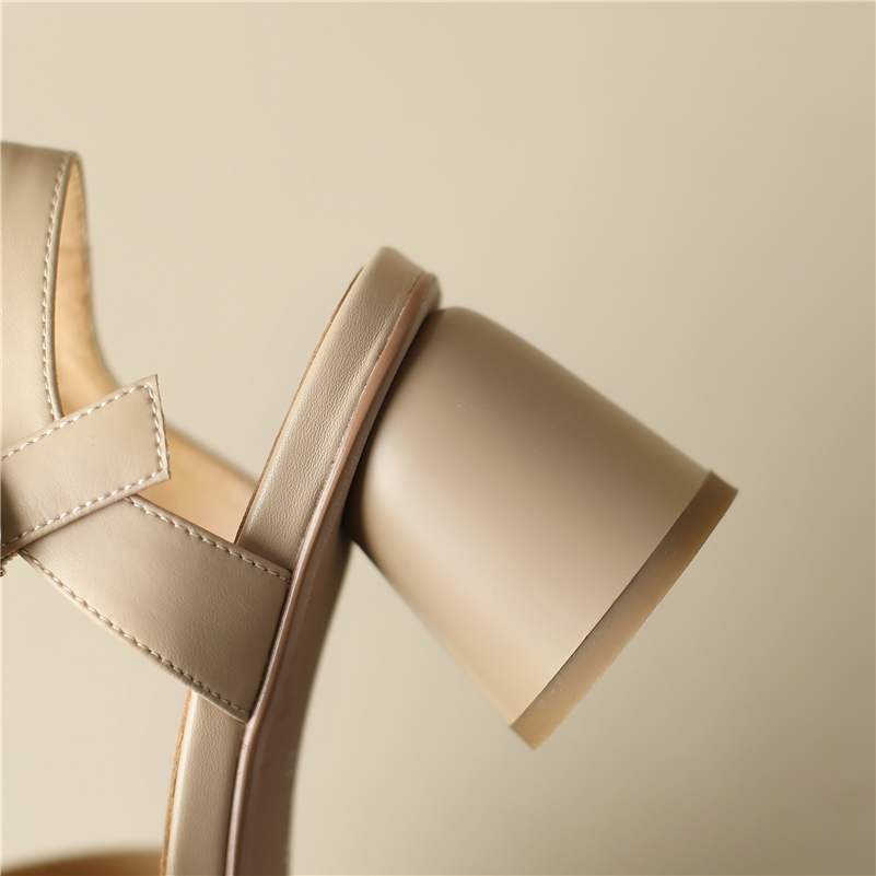 Leather sandals