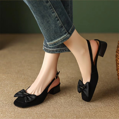 Sandals with heel