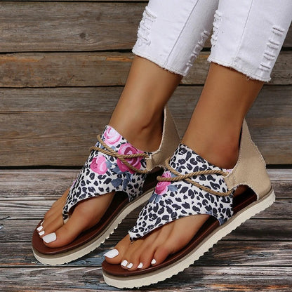 Printed Sandals Flip Flops