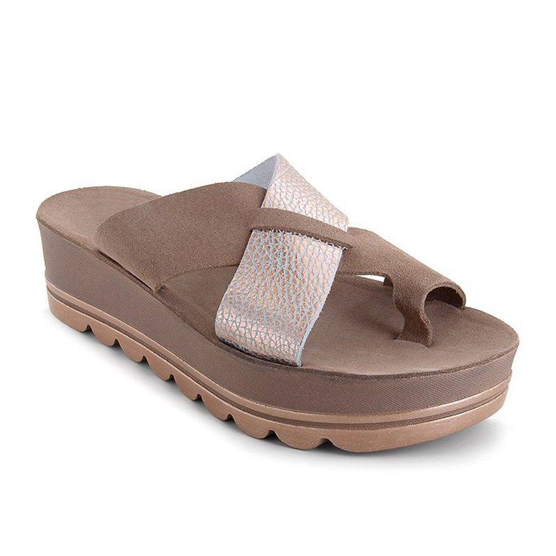 Womens Leather Orthopedic Sandals